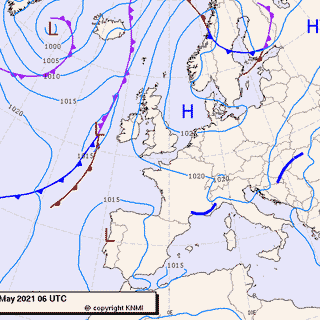 Previsioni meteo per lunedì 31, martedì 1, mercoledì 2 (maggio-giugno)