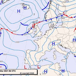 Previsioni meteo per mercoledì 31, giovedì 1, venerdì 2 (marzo-aprile)