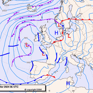 Previsioni meteo per domenica 31, lunedì 1, martedì 2 (marzo-aprile)