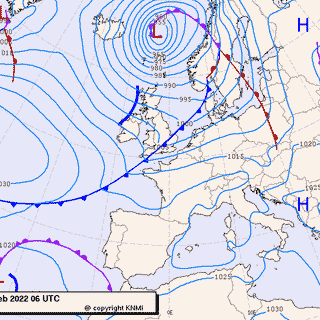 Previsioni meteo per venerdì 4, sabato 5, domenica 6 (febbraio)