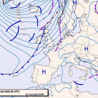 Previsioni meteo per martedì 4, mercoledì 5, giovedì 6 (febbraio)