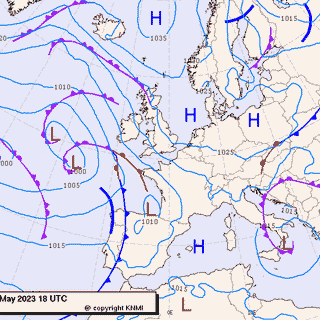 Previsioni meteo per giovedì 4, venerdì 5, sabato 6 (maggio)