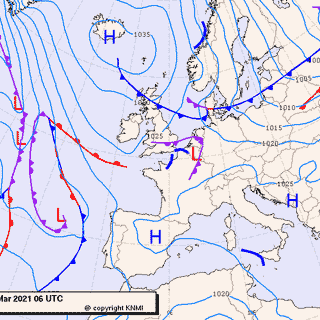 Previsioni meteo per giovedì 4, venerdì 5, sabato 6 (marzo)