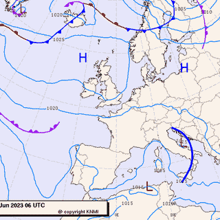 Previsioni meteo per lunedì 5, martedì 6, mercoledì 7 (giugno)