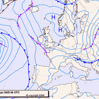 Previsioni meteo per domenica 6, lunedì' 7, martedì 8 (aprile)