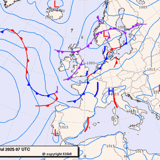 Previsioni meteo per domenica 6, lunedì 7, martedì 8 (luglio)