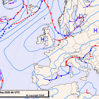 Previsioni meteo per martedì 6, mercoledì 7, giovedì 8 (maggio)