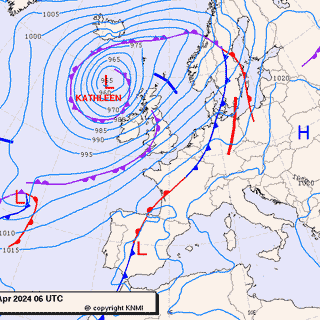 Previsioni meteo per domenica 7, lunedì 8, martedì 9 (aprile)
