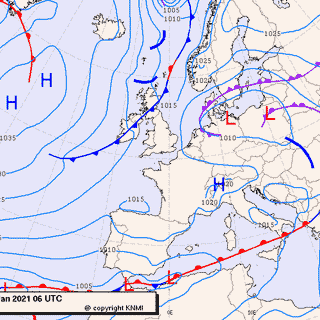 Previsioni meteo per giovedì 7, venerdì 8, sabato 9 (gennaio)