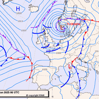 Previsioni meteo per martedì 7, mercoledì 8, giovedì 9 (gennaio)
