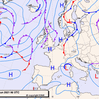 Previsioni meteo per martedì 8, mercoledì 9, giovedì 10 (giugno)