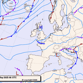 Previsioni meteo per giovedì 8, venerdì 9, sabato 10 (maggio)