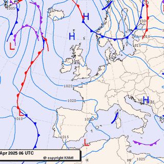 Previsioni meteo per mercoledì 9, giovedì 10, venerdì 11 (aprile)