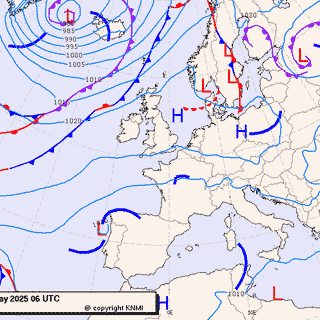 Previsioni meteo per venerdì 9, sabato 10, domenica 11 (maggio)