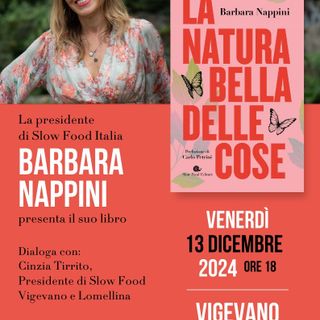 A Vigevano la presentazione del nuovo libro di Barbara Nappini: La natura bella delle cose