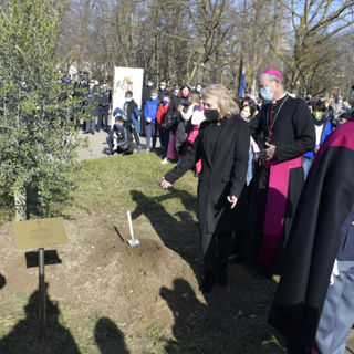 Vigevano: al Parco Parri piantato un ulivo in memoria di Giovanni Palatucci, riconosciuto &quot;Giusto tra le Nazioni&quot;