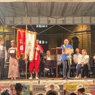 Palio di Mede: le immagini delle premiazioni in piazza della Repubblica