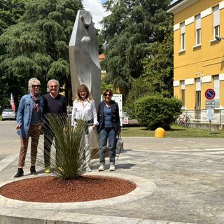 Pavia, San Matteo: nuova pianta perenne donata dal Lions Club Pavia Le Torri