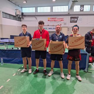 Tennistavolo torneo provinciale, nell’over 1500 il TT Vigevano Sport porta due atleti sul podio. Secondo Elefante, terzo Peluso