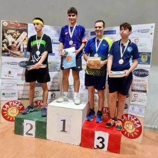 Tennistavolo, buone notizie da Cortemaggiore. Nel torneo “Over 4000” terzo posto di Peluso