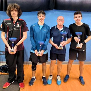 Tennistavolo torneo provinciale, Davide Bonacasa firma l’impresa. Suo il singolo Over 6000