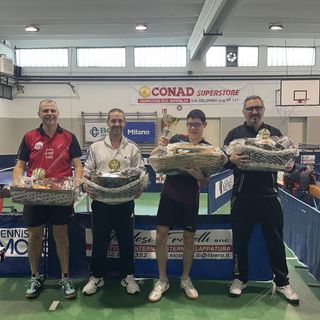Tennistavolo, Sebastiano Tuccitto ad un passo dal trionfo. Nel torneo provinciale è secondo