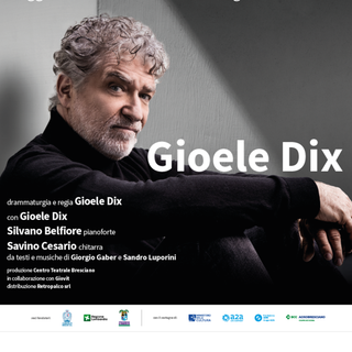 Teatro, Gioele Dix in "Ma per fortuna che c'era il Gaber" al Fraschini