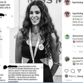 «Sei passata in finale solo perché lesbica». Insulti web alla ragazza di Arona finalista di Miss Mondo Italia
