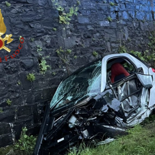 FOTO. Scontro frontale sulla statale Briantea a Binago: un morto e un ferito