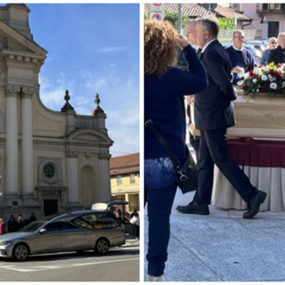 Rose bianche e rosse per l'addio a Carmela Fabozzi: «Tutto questo dolore non abbia il sopravvento sulla speranza»