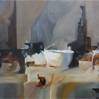 Vigevano, nella strada sotterranea del castello Sforzesco la mostra: &quot;Dall'immagine all'astrazione - Lorena Lavezzo e Rossella Sartorelli&quot;
