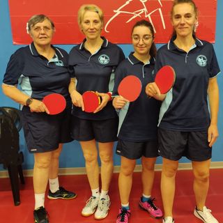 Tennistavolo, la squadra rosa del TT Vigevano Sport protagonista in serie D