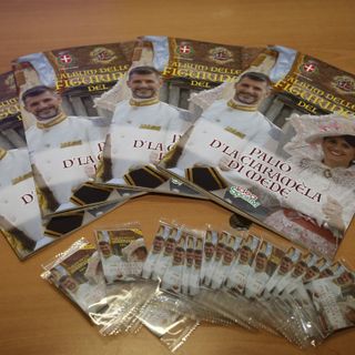 Mede: presentato l'album delle figurine del Palio D'la Ciaramèla