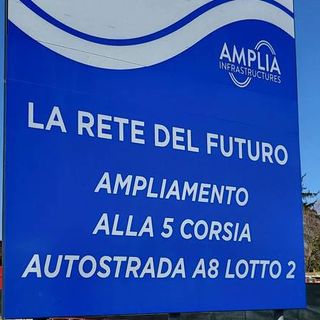 Lainate, lunedì inaugurazione della quinta corsia lungo l’A8 (prima in Italia)