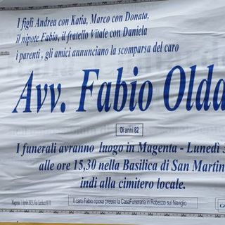 Ci lascia Fabio Oldani di Magenta, l’Avvocato mite che spesso assisteva i poveri e faceva l’organista alla Basilica di San Martino