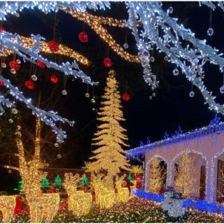 A Melegnano la casa di Babbo Natale più luminosa: andate a vederla