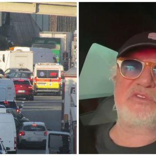 Caos con 25 chilometri di coda in Liguria, lo sfogo di Briatore: «E' uno scandalo, si fa in tempo a morire»