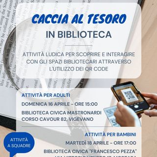 Vigevano: caccia al tesoro in biblioteca Mastronardi