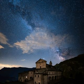 Foto di Lorenzo Martini: Santuario di San Magno a Castelmagno in Valle Grana (Cuneo)