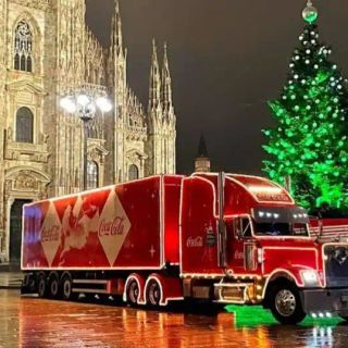 Parte da Milano il Coca Cola Christmas Tour