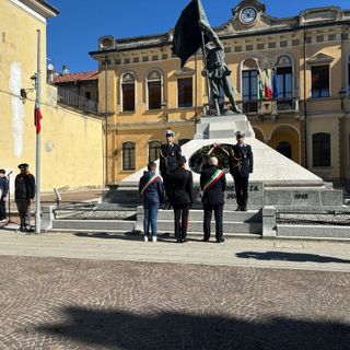 Mede, in piazza della Repubblica celebrato l’80° anniversario della Liberazione dal nazifascismo