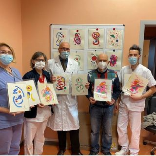 “Donare arte ai nuovi nati”, anche quest'anno l’iniziativa dell’artista vigevanese Luigi Dellatorre a favore del reparto di ostetricia e ginecologia del civile