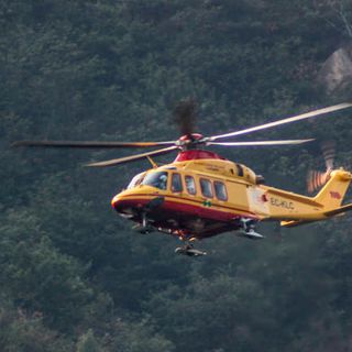 Incidente sul lavoro a Borgoticino, elitrasportato in codice rosso