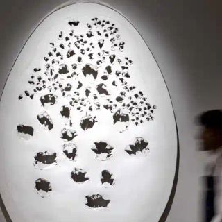 Rarissimo dipinto di Fontana venduto per 20 milioni di dollari a New York