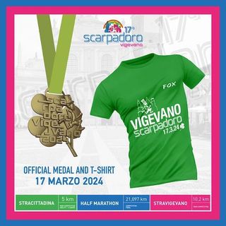 Vigevano: meno 1 mese alla 17° Scarpadoro 21K-10,2K-5K