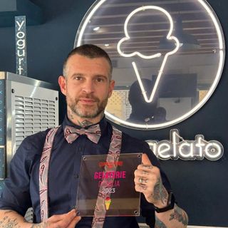 E’ arrivata la ‘targa’! Magenta, love &amp; gelato nel gotha delle gelaterie per il Gambero Rosso