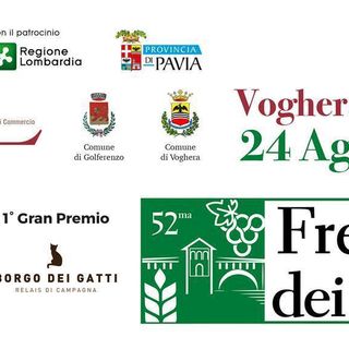 Freccia dei Vini il 24 agosto, da Voghera a Golferenzo