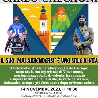 Il Rotary Club Vigevano Mortara presenta l’incontro con Carlo Calcagni, colonnello del ruolo d’onore dell’esercito italiano