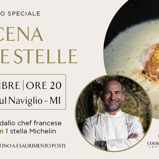 A cena con le stelle (Michelin): sabato 6 novembre Eric Jambon da Cracco a Villa Terzaghi