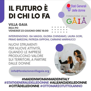 Rea Po, Start your new life: la nuova iniziativa degli stati generali delle donne